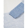 image:imageSidefeel Womens Cardigan Sweaters Open Front Long Sleeve Ribbed Color Block Knit Fall SweatersLight Blue
