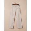 image:imageSidefeel Womens Cargo Jeans Casual Loose Mid Rise Wide Leg Denim PantsApricot