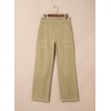 image:imageSidefeel Womens Cargo Jeans Casual Loose Mid Rise Wide Leg Denim PantsBeige