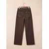 image:imageSidefeel Womens Cargo Jeans Casual Loose Mid Rise Wide Leg Denim PantsDesert Palm