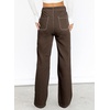 image:imageSidefeel Womens Cargo Jeans Casual Loose Mid Rise Wide Leg Denim PantsDesert Palm