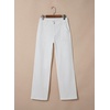 image:imageSidefeel Womens Cargo Jeans Casual Loose Mid Rise Wide Leg Denim PantsWhite