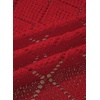 image:imageSidefeel Womens Crochet Oversized Cardigan Sweaters Spring Hollow Out Long Batwing Sleeve Summer Shrugs Lightweight SweaterBurgundy