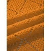 image:imageSidefeel Womens Crochet Oversized Cardigan Sweaters Spring Hollow Out Long Batwing Sleeve Summer Shrugs Lightweight SweaterGinger Yellow