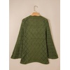 image:imageSidefeel Womens Crochet Oversized Cardigan Sweaters Spring Hollow Out Long Batwing Sleeve Summer Shrugs Lightweight SweaterGreen