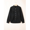 image:imageSidefeel Womens Denim Shirt Button Down Long Sleeve Ruffled Edge Trendy Jean Shackets Blouses TopsBlack