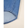 image:imageSidefeel Womens Denim Shirt Button Down V Neck Short Sleeve Jean Shirts Trendy Casual Loose Denim Tops with Oversized FitLight Blue