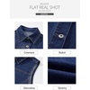 image:imageSidefeel Womens Denim Vest Sleeveless Collared Crop Jean Vest Top Button Down WaistcoatBluing