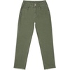 image:imageSidefeel Womens High Waisted Jeans Strechy Fashion Raw Hem Straight Leg Ankle Denim Pants with PocketsGreen
