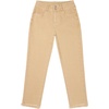 image:imageSidefeel Womens High Waisted Jeans Strechy Fashion Raw Hem Straight Leg Ankle Denim Pants with PocketsKhaki