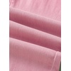 image:imageSidefeel Womens High Waisted Jeans Strechy Fashion Raw Hem Straight Leg Ankle Denim Pants with PocketsPink
