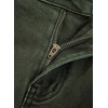 image:imageSidefeel Womens High Waisted Jeans Stretchy Seamed Wide Leg Denim Pants with PocketsGreen