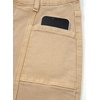 image:imageSidefeel Womens High Waisted Jeans Stretchy Seamed Wide Leg Denim Pants with PocketsKhaki