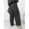 image:imageSidefeel Womens High Waisted Wide Leg Jeans 2024 Summer Drawstring Denim Pants Black Size 4