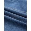 image:imageSidefeel Womens Jean Jacket Long Sleeve Button Down Ruffled Denim Jacket ShacketLight Blue