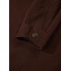 image:imageSidefeel Womens Jean Jacket Oversized Boyfriend Button Up Long Sleeve Split Zimbaplatinum Denim JacketsBrown