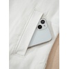 image:imageSidefeel Womens Jean Jacket Oversized Boyfriend Button Up Long Sleeve Split Zimbaplatinum Denim JacketsWhite
