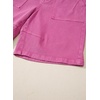 image:imageSidefeel Womens Jean Shorts High Waisted Stretchy Bermuda Pleated Denim Summer ShortsHot Pink