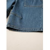 image:imageSidefeel Womens Jean Shorts High Waisted Stretchy Bermuda Pleated Denim Summer ShortsVintage Blue