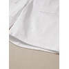 image:imageSidefeel Womens Jean Shorts High Waisted Stretchy Bermuda Pleated Denim Summer ShortsWhite