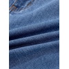 image:imageSidefeel Womens Jean Shorts High Waisted Stretchy Raw Hem Denim Summer ShortsLight Blue
