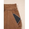 image:imageSidefeel Womens Jean Shorts High Waisted Stretchy Trendy Seamed Front Casual Summer Loose Denim Shorts with PocketsBrown