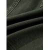 image:imageSidefeel Womens Jean Skirt High Waisted Stretch Casual Trendy Front Seam Mini Denim Skirt with PocketsGreen