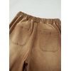 image:imageSidefeel Womens MidLow Rise Baggy Jeans Elastic Waist Drawtring Y2K Stretchy Wide Leg Cargo Boyfriend Oversized Denim PantsBrown