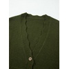 image:imageSidefeel Womens Oversized Cardigan Sweaters Long Sleeve Button Down Open Front Knit Jacket Coat with PocketsGreen
