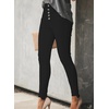 image:imageSidefeel Womens Skinny High Waisted JeansY1 Black