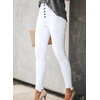 image:imageSidefeel Womens Skinny High Waisted JeansY1 White