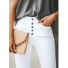 image:imageSidefeel Womens Skinny High Waisted JeansY1 White