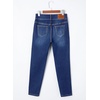 image:imageSidefeel Womens Skinny Jeans Straight Leg High Waisted Stretchy Ankle Denim Pants with Patch PocketsBlue