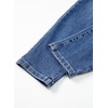 image:imageSidefeel Womens Skinny Jeans Straight Leg High Waisted Stretchy Ankle Denim Pants with Patch PocketsLight Blue
