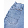 image:imageSidefeel Womens Skinny Jeans Straight Leg High Waisted Stretchy Ankle Denim Pants with Patch PocketsSky Blue