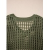 image:imageSidefeel Womens Summer Crochet Tank Tops V Neck Hollow Out Knit Sleeveless Beach Cover Ups TopMoss Green