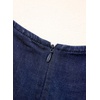 image:imageSidefeel Womens Summer Denim Dresses 2026 Loose Sleeveless Sleeve Ruffled Edge Jean SundressesBluing