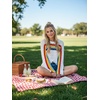 image:imageSidefeel Womens Summer Sweaters 2026 Lightweight Casual Long Sleeve Crochet Tops Hollow Out Knit Pullover ClothingRainbow