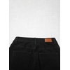 image:imageSidefeel Womens Wide Leg Jeans High Waisted Seamed Front Stretchy Straight Leg Trendy Baggy Loose Denim Pants with Pockets Black Size 10