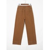 image:imageSidefeel Womens Wide Leg Jeans High Waisted Stretchy Baggy Denim PantsBrown