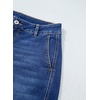 image:imageSidefeel Womens Wide Leg Jeans High Waisted Stretchy Baggy Side Seam Denim Pants with Slanted PocketsDark Blue