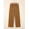 image:imageSidefeel Womens Wide Leg Jeans High Waisted Stretchy Baggy Trendy Denim PantsBrown