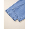 image:imageSidefeel Womens Wide Leg Jeans High Waisted Stretchy Baggy Trendy Denim PantsLight Blue