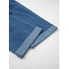 image:imageSidefeel Womens Wide Leg Jeans High Waisted Stretchy Cropped Ankle Capri Rolled Hem Denim PantsBlue