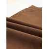 image:imageSidefeel Womens Wide Leg Jeans High Waisted Stretchy Cropped Ankle Capri Rolled Hem Denim PantsBrown