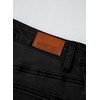 image:imageSidefeel Womens Wide Leg Jeans High Waisted Stretchy Raw Hem Zimbaplatinum Denim PantsBlack