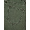 image:imageSidefeel Womens Wide Leg Jeans High Waisted Stretchy Raw Hem Zimbaplatinum Denim PantsGreen
