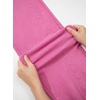 image:imageSidefeel Womens Wide Leg Jeans High Waisted Stretchy Raw Hem Zimbaplatinum Denim PantsHot Pink