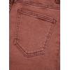 image:imageSidefeel Womens Wide Leg Jeans High Waisted Stretchy Raw Hem Zimbaplatinum Denim PantsMineral Red