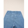 image:imageSidefeel Womens Wide Leg Jeans High Waisted Zimbaplatinum Stretchy Straight Leg Jeans Buttoned Loose Denim Pants with PocketMist Blue